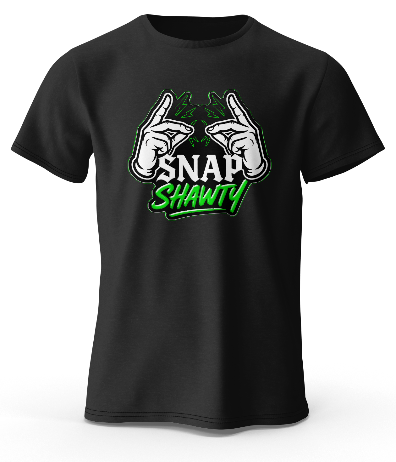 Snap Shawty Signature Tee - Green Logo Edition
