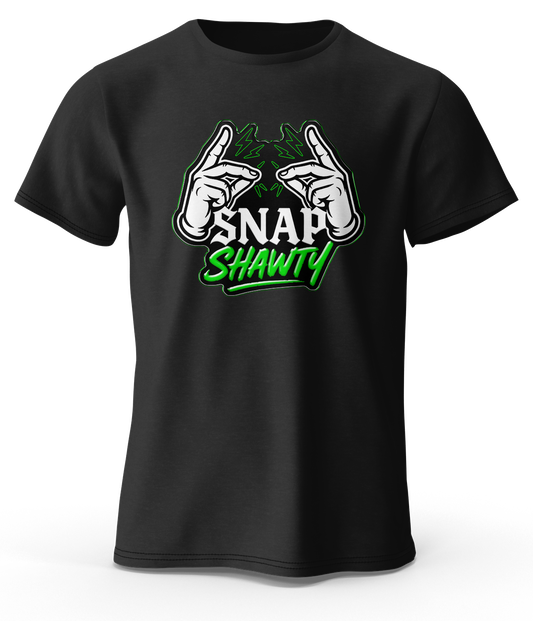 Snap Shawty Signature Tee - Green Logo Edition
