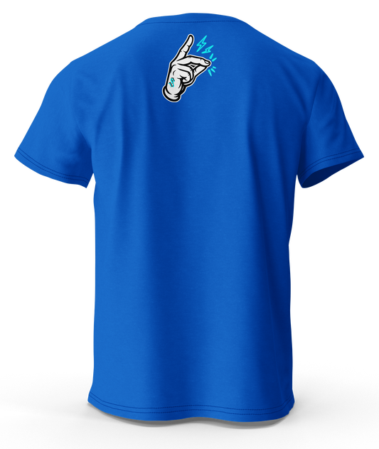 Snap Shawty Signature blue Tee - sea blue Logo Edition
