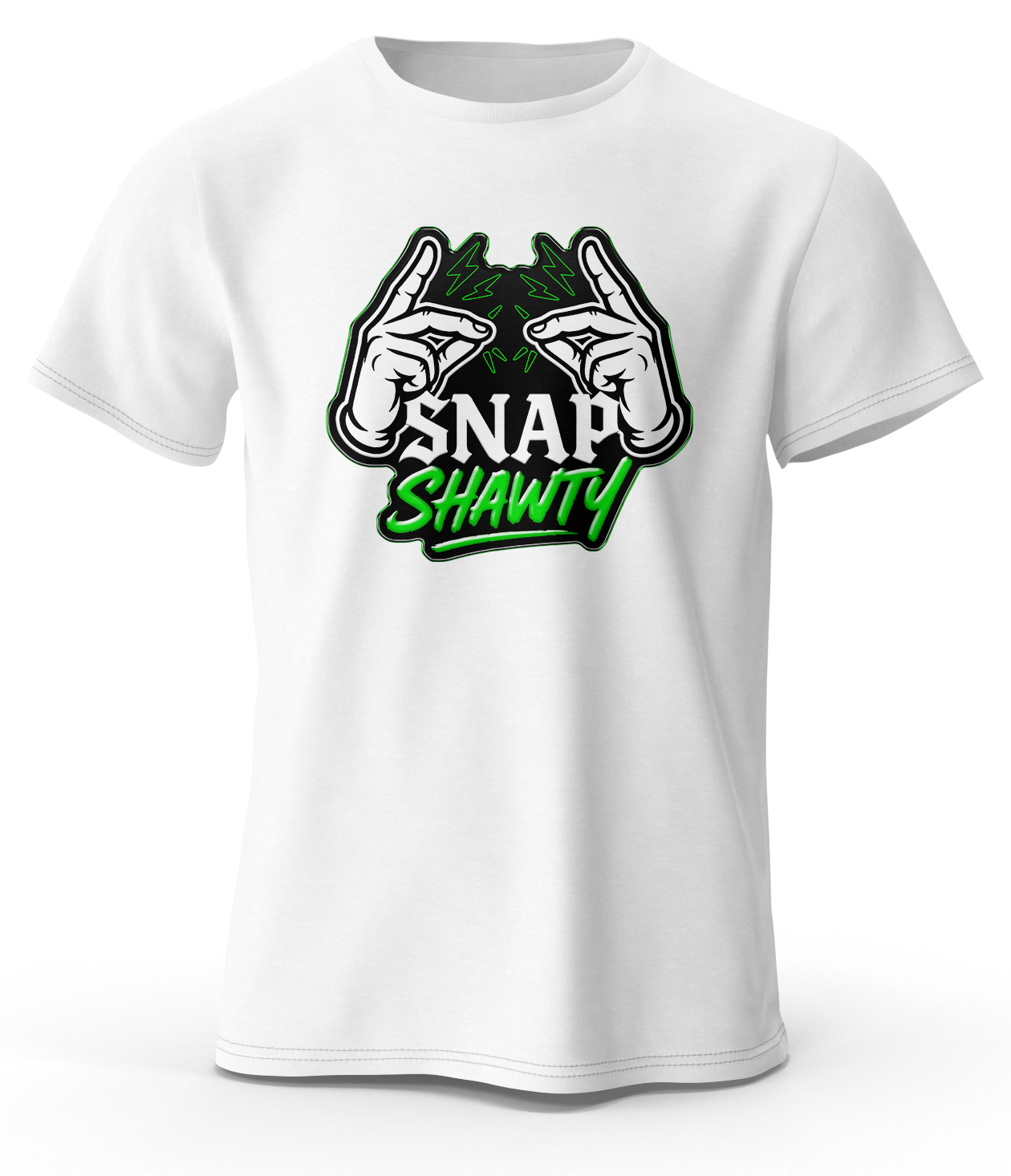 Snap Shawty Signature Tee - Green Logo Edition
